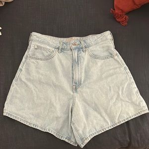 Everlane A-Line Denim Shorts, 28